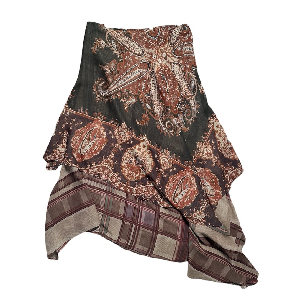 Vintage Y2K Ralph Lauren Silk Skirt